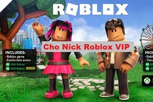 Cho nick Roblox VIP miễn phí, Share acc Roblox 2022 Free