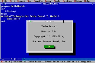 Tải Pascal - Download Turbo Pascal, phần mềm học lập trình